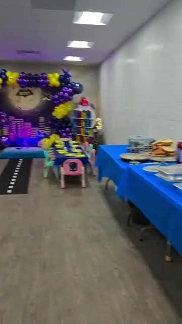 Third birthday party setup by The RB Designs, party planning in The Bronx