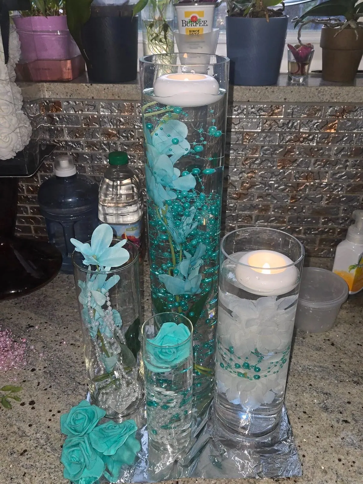 Tiffany-themed 65th birthday event styled by The RB Designs